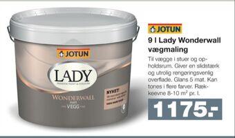 Bauhaus Lady maling tilbud