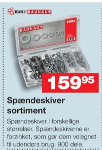 Bauhaus spændeskiver