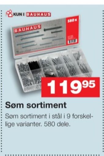 Bauhaus Bauhaus søm tilbud