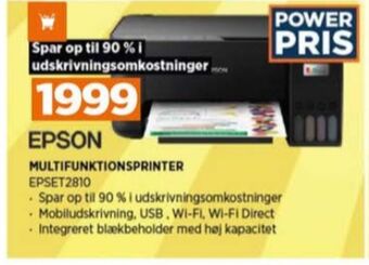 Power Epson printer all-in-one tilbud