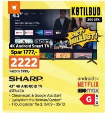 Power Sharp tv tilbud