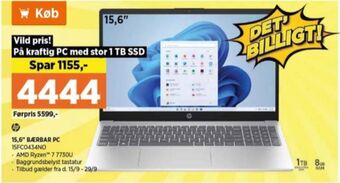 Power Hp bærbar pc tilbud