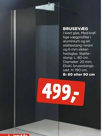 jem & fix Brusevæg tilbud