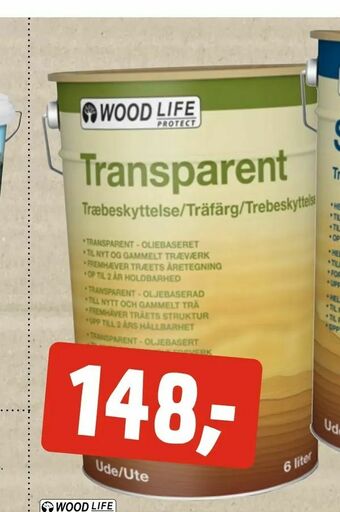 jem & fix Transparent træbeskyttelse tilbud