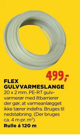 jem & fix Flex gulvvarmeslange tilbud
