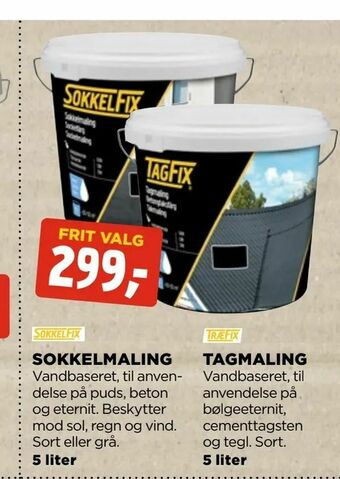 jem & fix Sokkelmaling tilbud