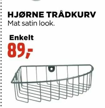 jem & fix Hjørne trådkurv tilbud
