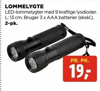 jem & fix Lommelygte tilbud