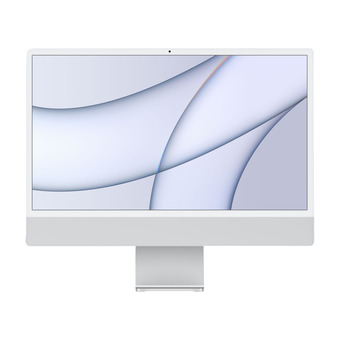 Apple imac 24 (2021) 256 gb mgtf3dk/a sølv stationær computer