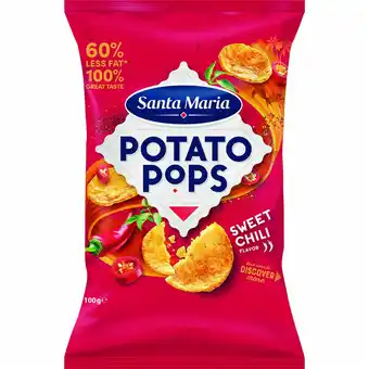 Fleggaard Potato pops sweet chili 100g tilbud
