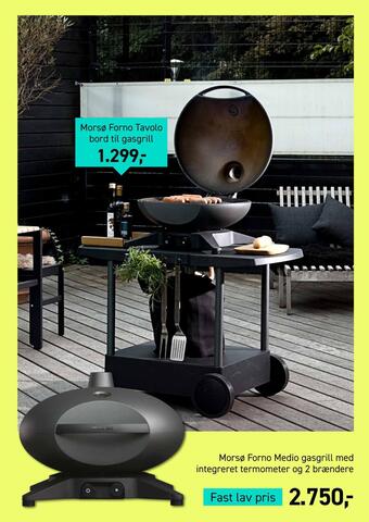 Johannes Fog Morsø forno medio gasgrill tilbud