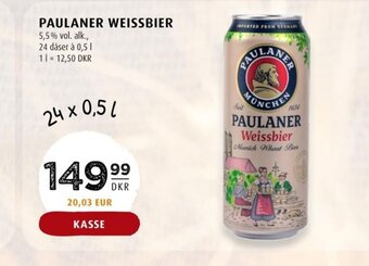 Scandinavian Park PAULANER WEISSBIER tilbud