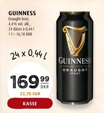 Scandinavian Park GUINNESS Draught beer tilbud