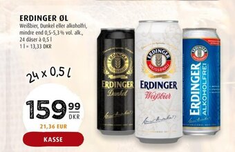 Scandinavian Park ERDINGER ØL tilbud