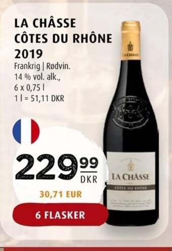 Scandinavian Park LA CHÂSSE CÔTES DU RHÔNE 2019 tilbud
