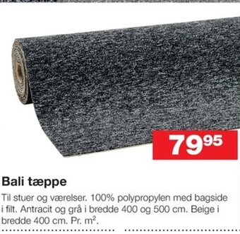 Bauhaus Bali tæppe tilbud