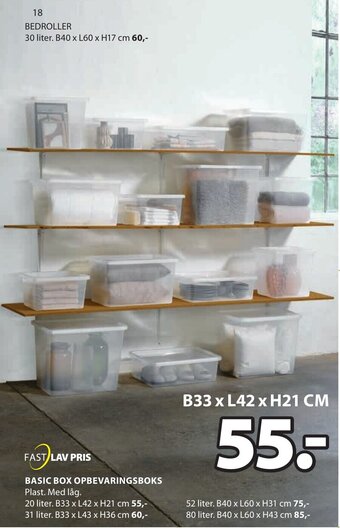 BASIC BOX OPBEVARINGSBOKS