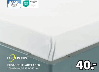 JYSK ELISABETH FLADT LAGEN tilbud