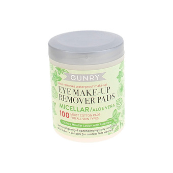 Gunry - gun eye makeup remover pads 100 stk
