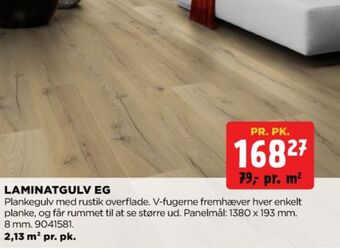 jem & fix Readyfix laminatgulv tilbud