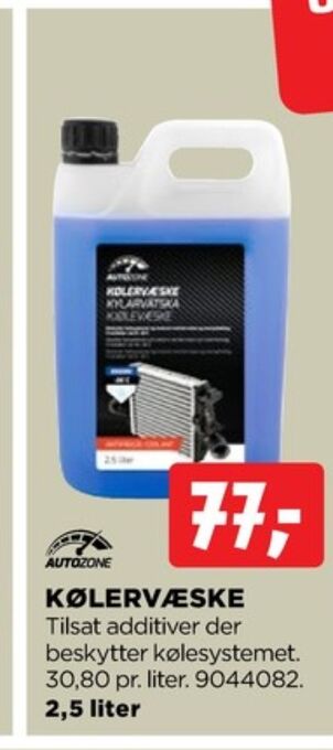 jem & fix Autozone kølervæske tilbud