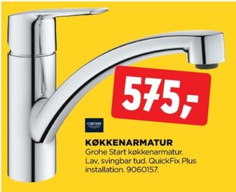jem & fix Grohe køkkenarmatur tilbud