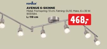 jem & fix Avenue spotskinne tilbud