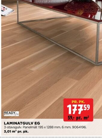 jem & fix Readyfix laminatgulv tilbud