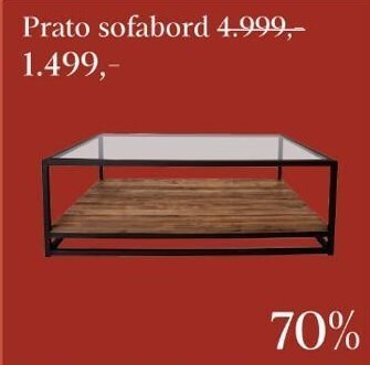 Sit´n Sleep Prato sofabord tilbud