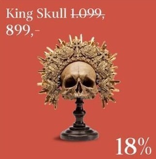 Sit´n Sleep King skull tilbud