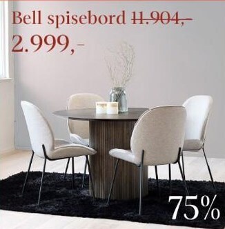 Bell spisebord