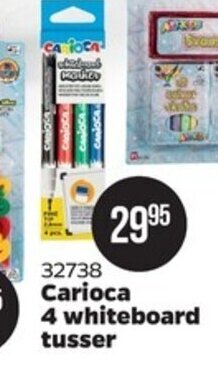 Carioca 4 whiteboard tusser
