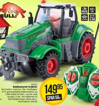 Buddy Leg Radiostyret traktor tilbud