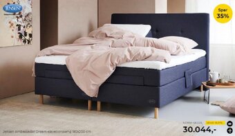 Jensen Ambassader Dream elevationsseng 180x200 cm