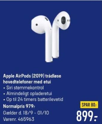 Elgiganten Apple headset tilbud