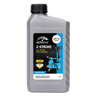 jem & fix 2-takts motorolie 1 liter - autozone tilbud