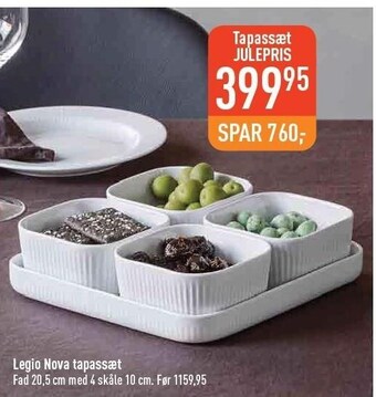 Imerco Legio nova tapassæt tilbud
