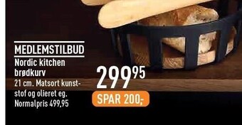 Nordic kitchen brødkurv