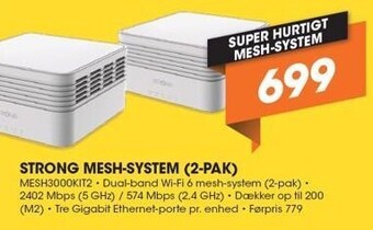 Expert Strong mesh-system (2-pak) tilbud