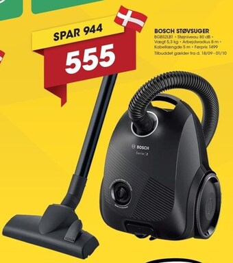 Bosch støvsuger