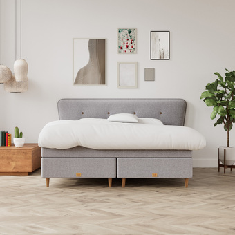 Drømmeland Kontinentalseng - 140x200 - masterbed select nova tilbud
