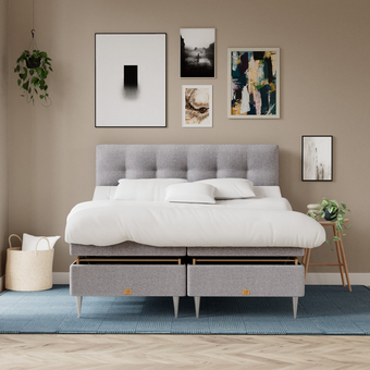 Drømmeland Elevationsseng - 180x200 - masterbed select elora tilbud