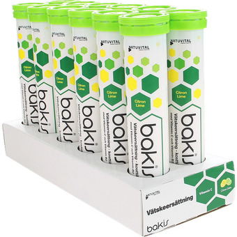Natuvital - væskeerstatning citron & lime 12-pak