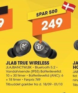 Expert Jlab true wireless tilbud