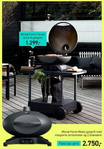 Johannes Fog Morsø gasgrill tilbud