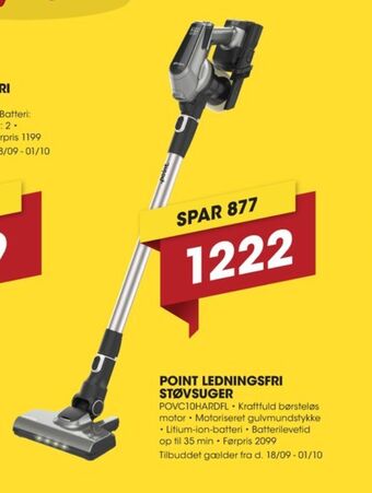 Punkt1 Point støvsuger tilbud