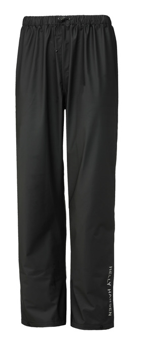 Johannes Fog Helly hansen workwear voss regnbukser sort tilbud