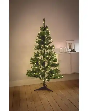 Harald Nyborg Nowel juletræ med led lyskæde 210 cm tilbud