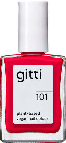 Helsemin Gitti - vegan nail polish no. 101 fiery red - 15ml tilbud