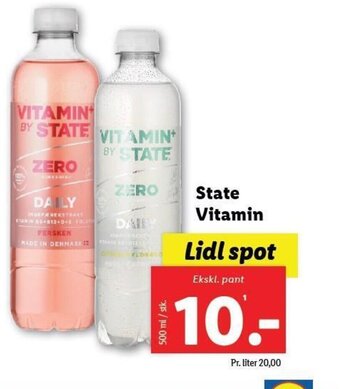 Lidl State Vitamin tilbud